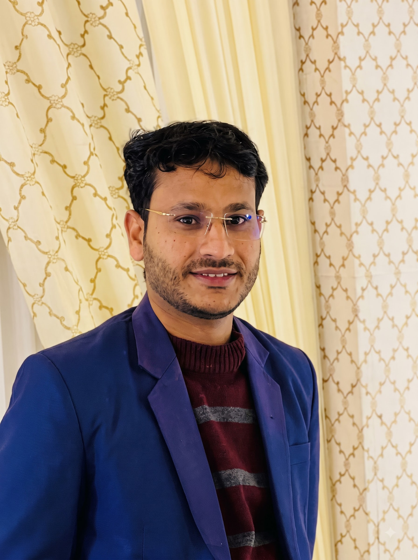 Portrait of Dr. V.K. Saini, PT